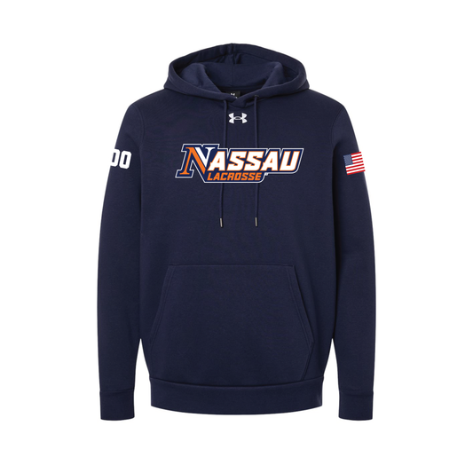 Nassau Lacrosse Under Armour Men's Team Icon Fleece Hooded Sweatshirt - 6014161