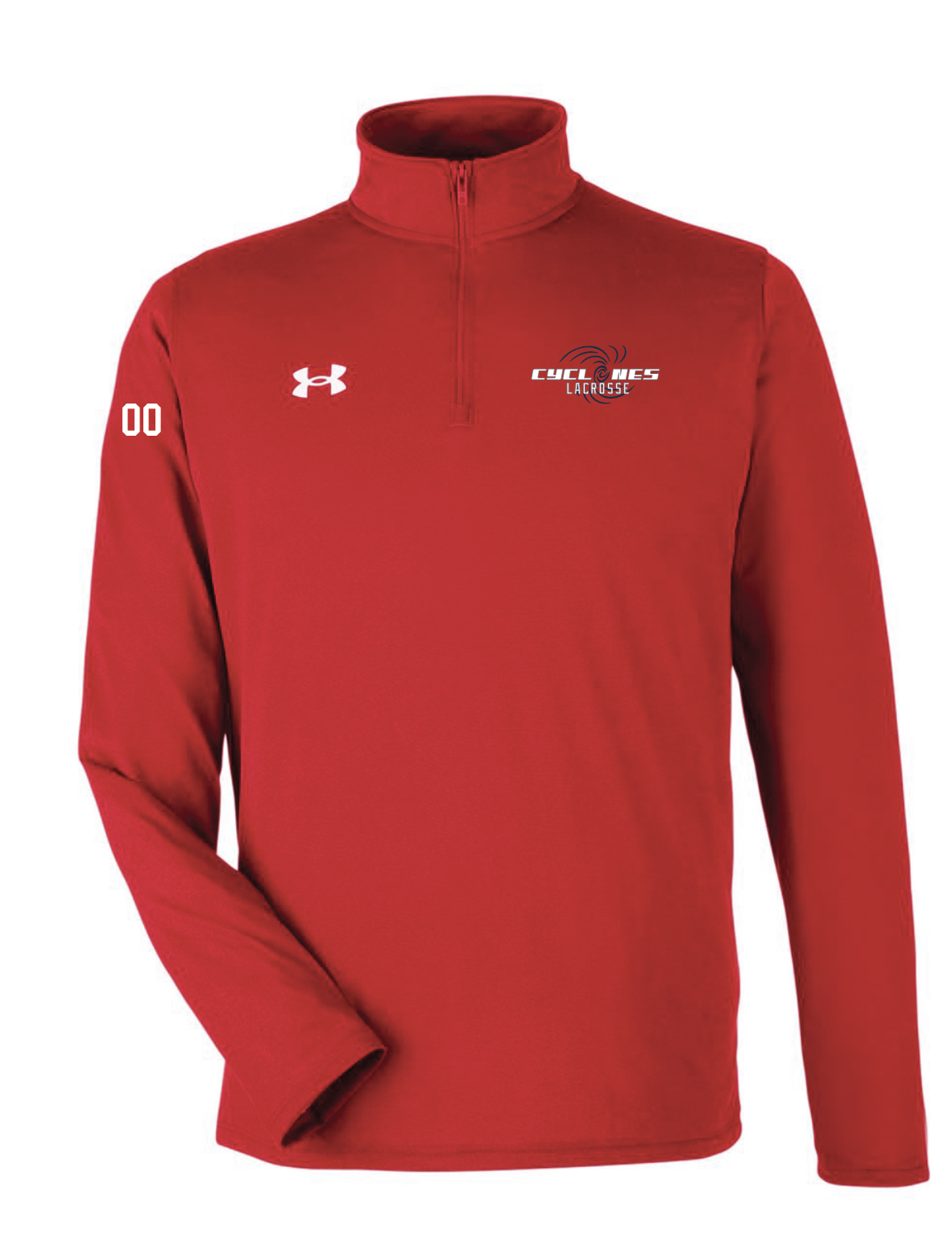 Embroidered Under Armour Men's Team Tech™ Quarter-Zip Pullover