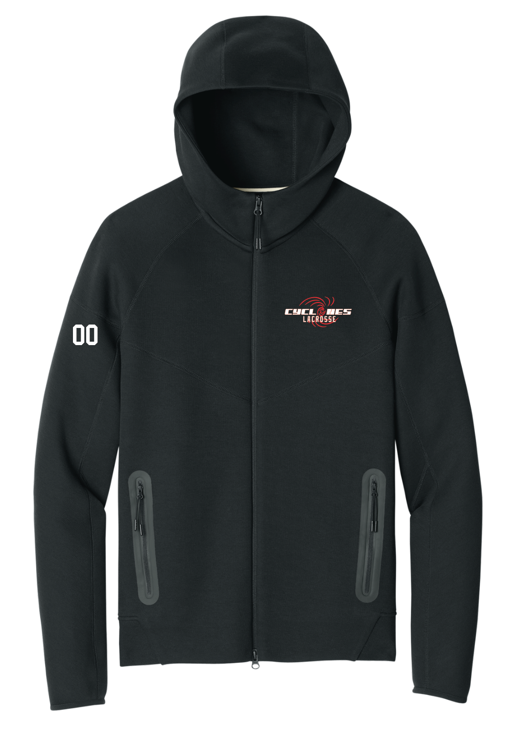 Embroidered Nike Tech Fleece Full-Zip Hoodie