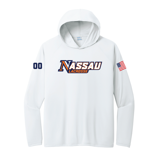 Nassau Lacrosse Port & CoĀ® Performance Pullover Hooded Tee - PC380H
