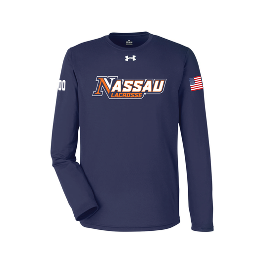 Nassau Lacrosse Under Armour Men's Team Tech™ Long Sleeve T-Shirt - 1376843