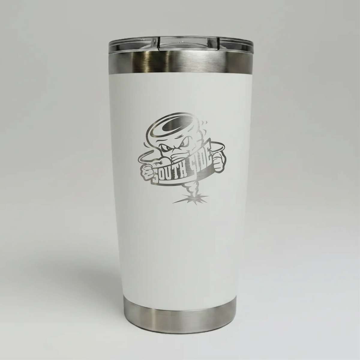 South Side Cyclones Laser Engraved 20oz Stainless Tumbler