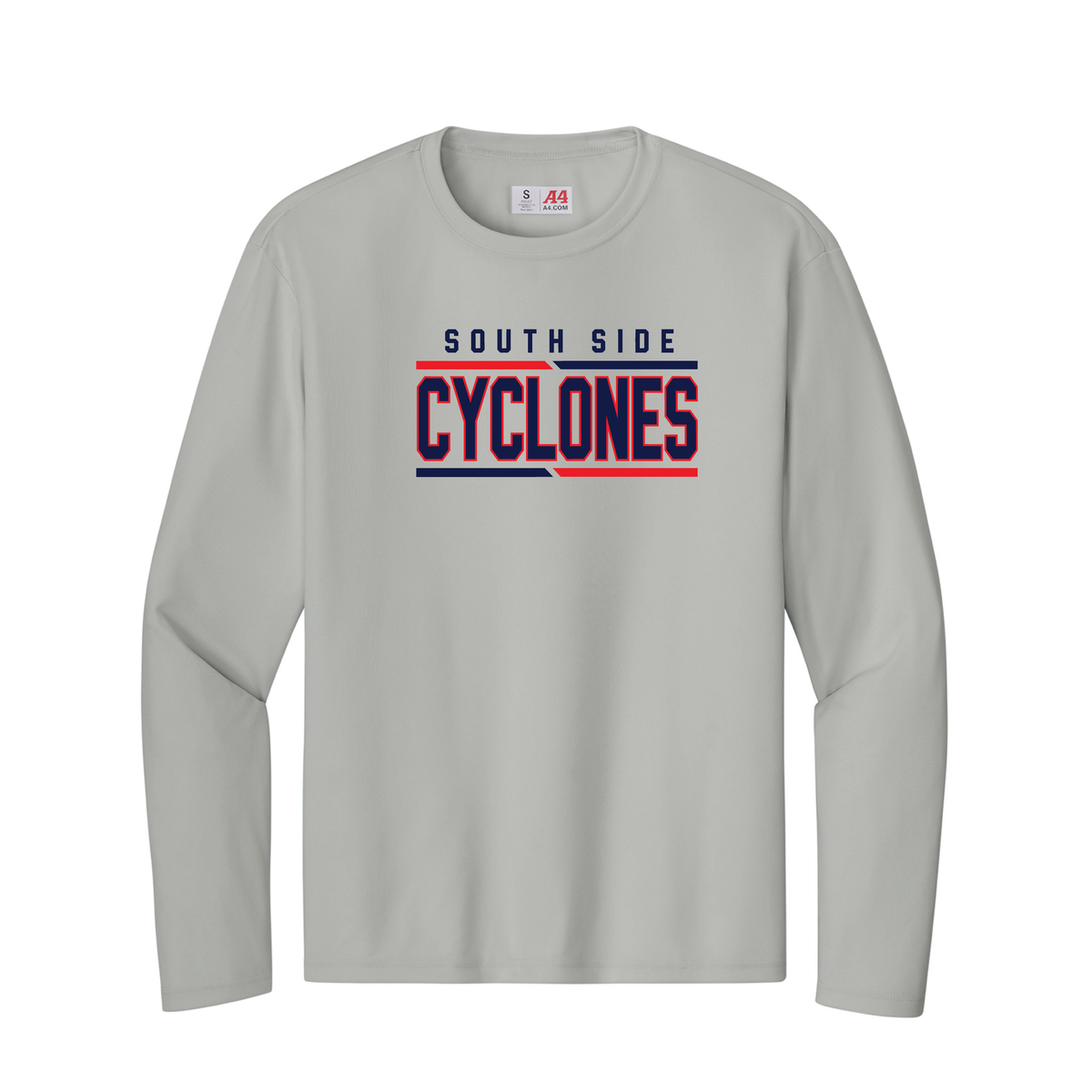 South Side Cyclones A4 Cooling Performance Long Sleeve Tee - A4N3165