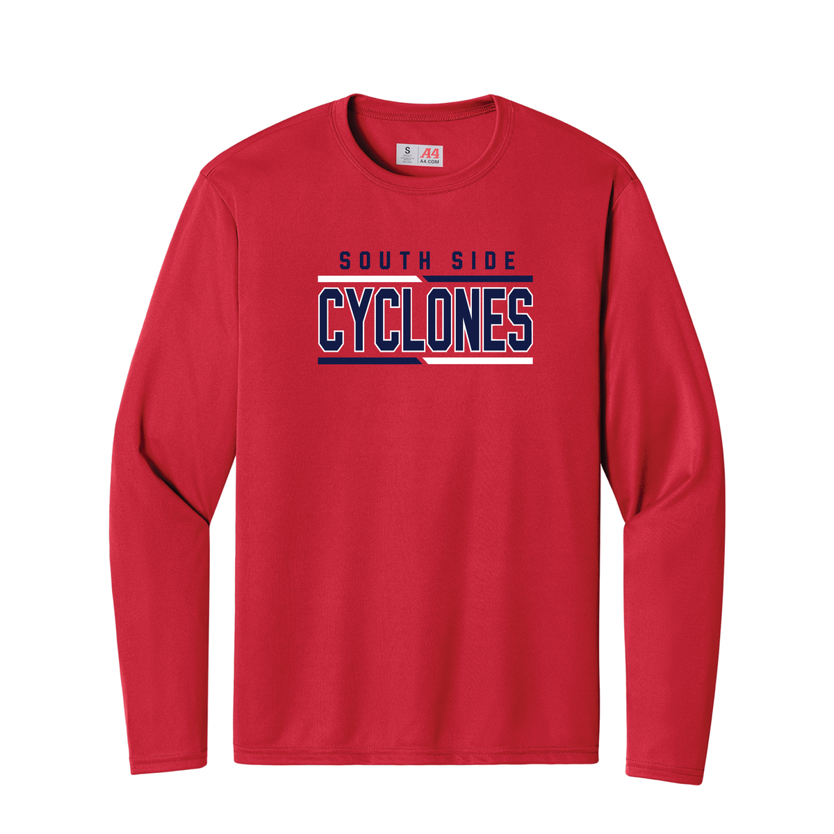 South Side Cyclones A4 Cooling Performance Long Sleeve Tee - A4N3165