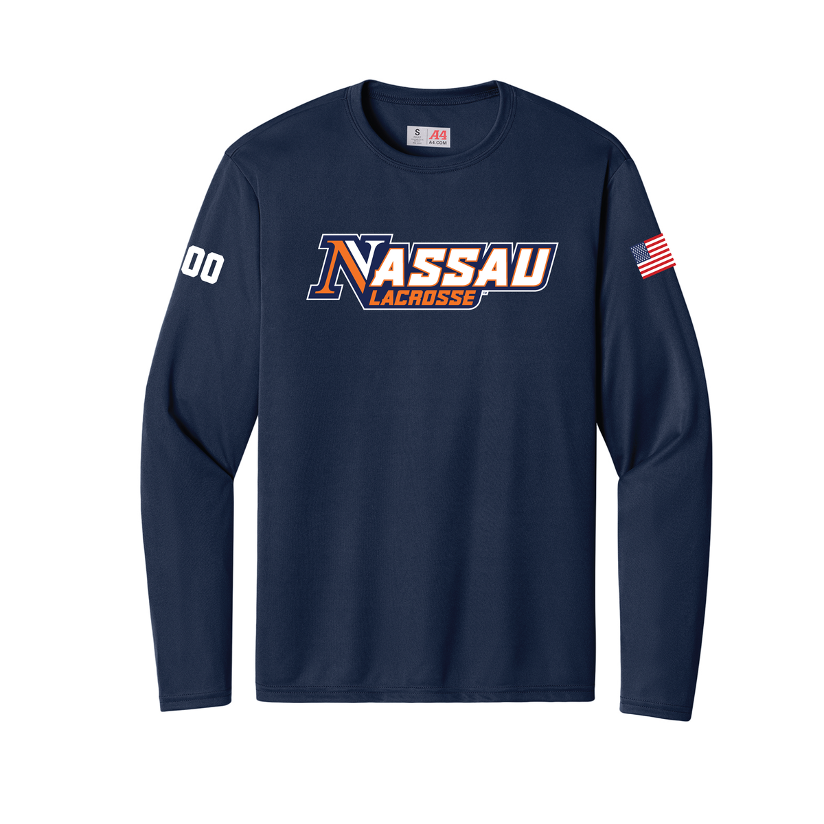 Nassau Lacrosse A4 Cooling Performance Long Sleeve Tee