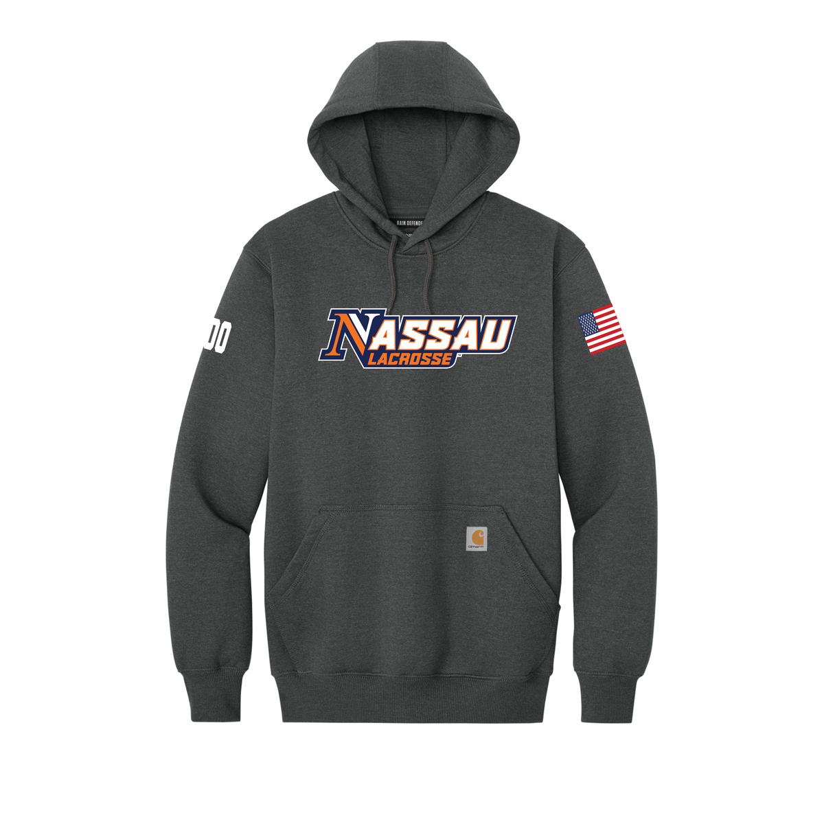 Nassau Lacrosse Carhartt® Rain Defender® Paxton Heavyweight Hooded Sweatshirt - CT100615