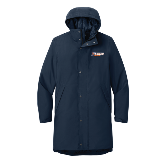 Nassau Lacrosse Sport-Tek® Waterproof Insulated Sideline Parka - JST55