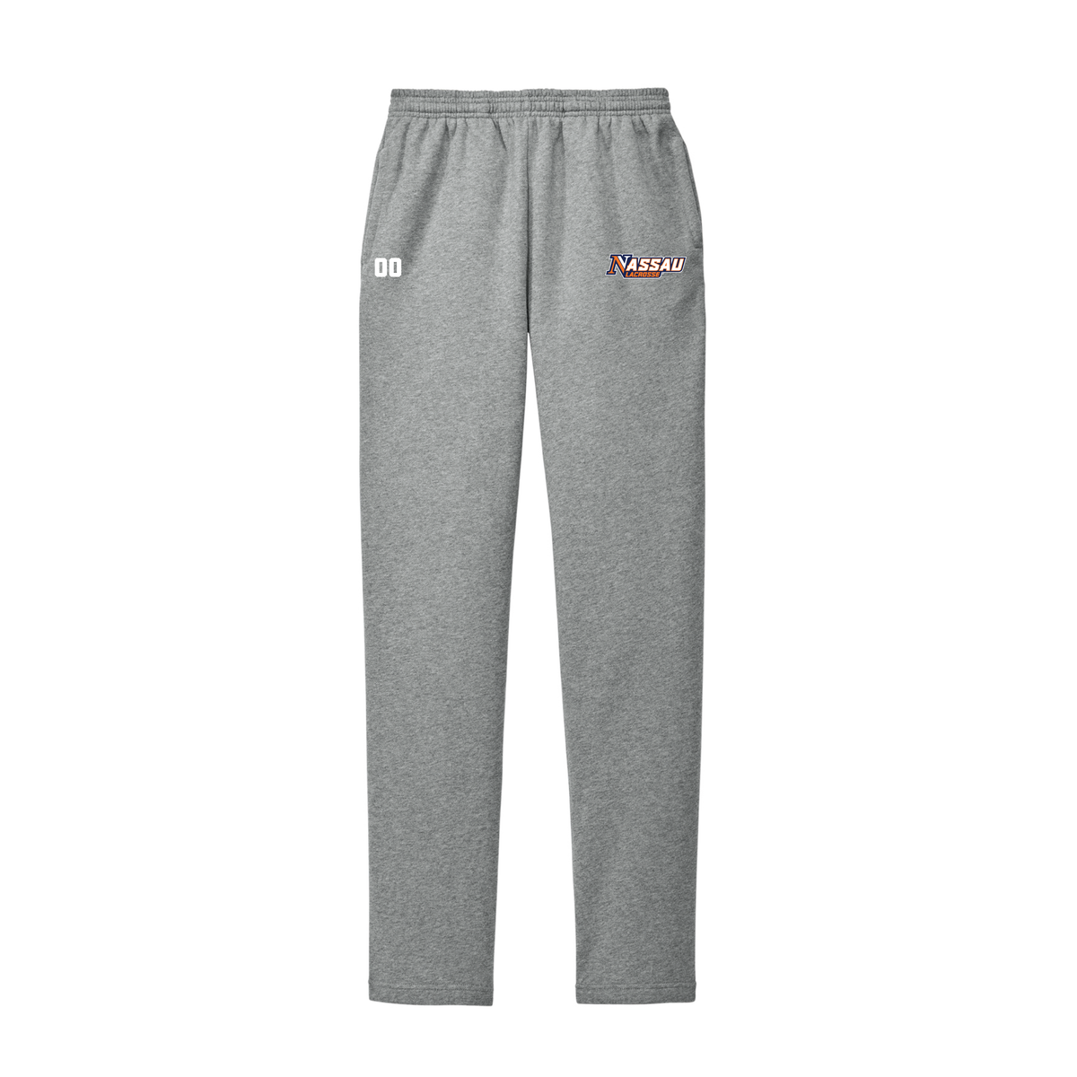 Nassau Lacrosse Sport-Tek® Open Bottom Sweatpant - ST257