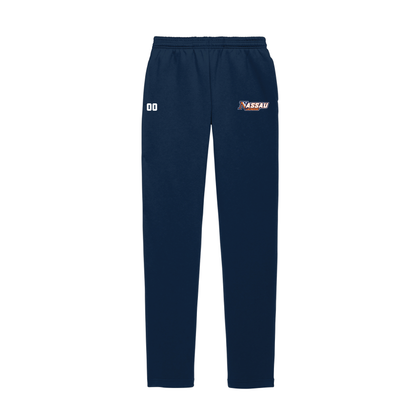 Nassau Lacrosse Sport-Tek® Open Bottom Sweatpant - ST257