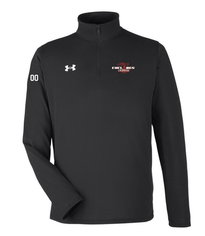 Embroidered Under Armour Men's Team Tech™ Quarter-Zip Pullover