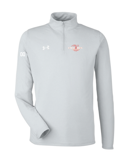 Embroidered Under Armour Men's Team Tech™ Quarter-Zip Pullover