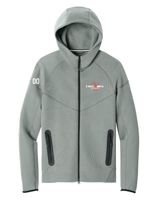 Embroidered Nike Tech Fleece Full-Zip Hoodie
