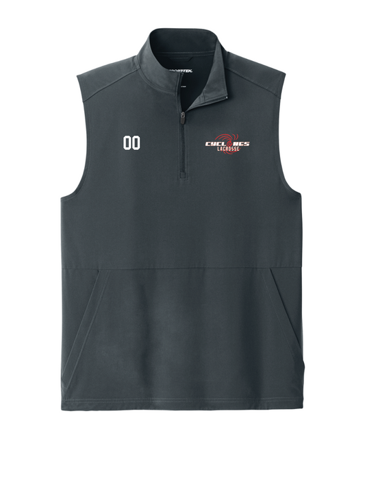 Embroidered Sport-Tek® Repeat 1/2-Zip Vest
