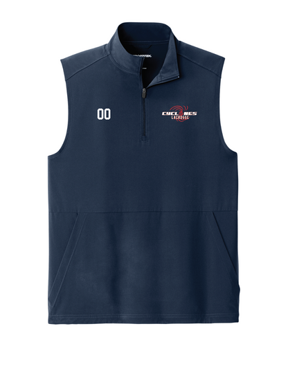 Embroidered Sport-Tek® Repeat 1/2-Zip Vest