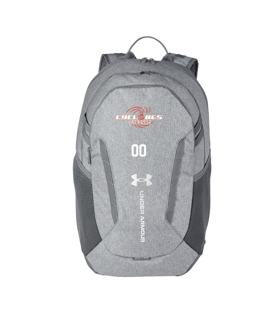 Embroidered Under Armour Hustle Backpack 6.0