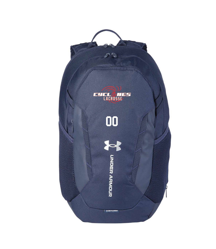 Embroidered Under Armour Hustle Backpack 6.0