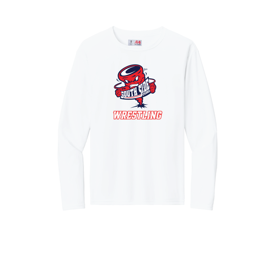 South Side Wrestling A4 Cooling Performance Long Sleeve Tee - A4N3165